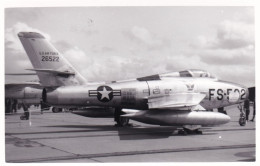 Photo Originale - Aviation - Militaria - Avion Republic F-84F Thunderstreak - US AIR FORCE - Aviation