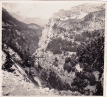 Photo Originale - Année 1929 - Pont Du Diable Pres Modane ( Savoie )  - Places