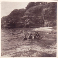  Photo Originale - Année 1924 - SAINTE MARIEsur MER - Pornic ( Loire Atlantique ) La Plage - Places