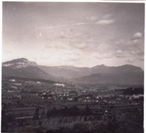 Photo Originale - Année 1927 - CHAMBERY ( Savoie ) Vue D Ensemble - Places