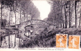 77 - Seine Et Marne -  CONDE SAINTE LIBIAIRE - Scierie Et Pont Sur La Dhuyse - Other & Unclassified