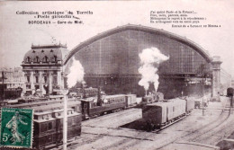 33 - Gironde - BORDEAUX -  La Gare Du Midi  - Train Vapeur En Gare - Bordeaux