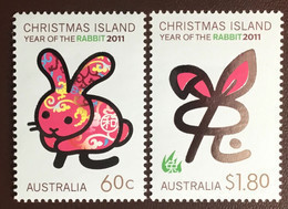 Christmas Island 2011 Year Of The Rabbit MNH - Christmaseiland