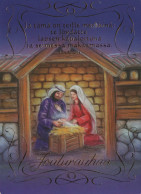Jungfrau Maria Madonna Jesuskind Religion Christentum Vintage Ansichtskarte Postkarte CPSM #PBA470.A - Jungfräuliche Marie Und Madona