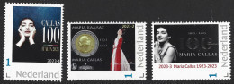Nederland  2023  Maria Callas  100yrs   Complete Yearset   Postfris/mnh/neuf - Unused Stamps