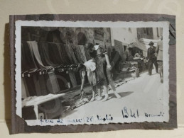 Italy Photo Italia Foto ACCUMOLI (Rieti) 1941. Mercato. Fiera Di Merci. 90x60 Mm. - Europa