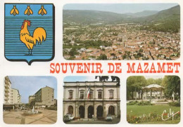 SOUVENIR DE MAZAMET, MULTIVUE COULEUR REF 16669 - Gruss Aus.../ Grüsse Aus...