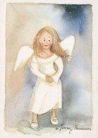ANGELO Natale Vintage Cartolina CPSM #PBP299.A - Angels