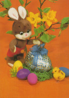 EASTER RABBIT EGG Vintage Postcard CPSM #PBO436.A - Pasen