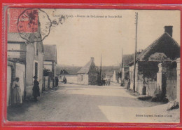 Carte Postale 27. Croth  Routes De St-Laurent Et Bois-le-Roi  Très Beau Plan - Andere & Zonder Classificatie