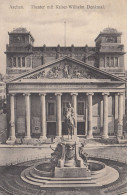 Allemagne   Aix-la-Chapelle  Théâtre Avec Monument Kaiser Wilhelm - Aken