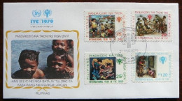 International Year Of The Child    Philippines  -  Filipijnen      FDC    Mi  1315-18   Yv.  1146-49     1979 - ONU
