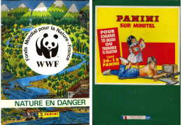 Album PANINI WWF "NATURE EN DANGER" Avec 336 Vignettes Collées - 1988 - SAS - Französische Ausgabe