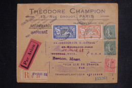 FRANCE - Cachet De La 1ère Liaison Aérienne Transatlantique ( Avion Catapulté ) Sur Enveloppe En 1928  - L 152583 - 1927-1959 Covers & Documents