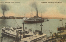 BELGIUM ANTWERPEN Ship Postcard CPA Unposted #PAD286.A - Antwerpen