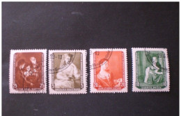 GERMANY DDR 1955 Famous Paintings From Dresden Gallery - Used Stamps