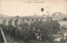 FRANCE - Royat - Le Viaduc Et Le Casino - Carte Postale Ancienne - Royat