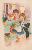 CHILDREN Scenes Landscapes Vintage Postcard CPSMPF #PKG764.A - Taferelen En Landschappen