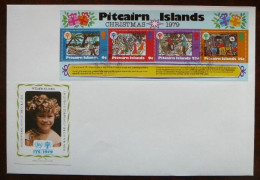 International Year Of The Child    Pitcairn       FDC    Mi  BF 5    Yv  Bloc 5     1979 - Islas De Pitcairn