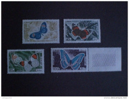 LIBANO 1965 Airmail - Butterflies MNH - Liban