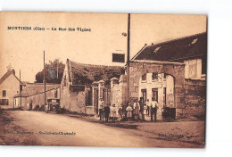 MONTIERS - La Rue Des Vignes - état - Other & Unclassified