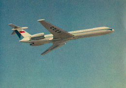 AVIATION CIVILE / 1968 - AVION / AIRPLANE : ILYUSHIN IL-62 TURBO-JET En VOL / In FLIGHT - AEROFLOT - U.S.S.R. (an766) - 1946-....: Ere Moderne