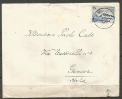 SOLDES - CADEAU - 1938 - COB N° 487 - SEUL Sur LETTRE - Lettres & Documents