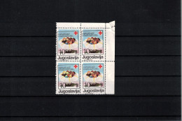 Yugoslavia 1987 Charity Stamp/Zuschlagmarke Michel 129 Black Colour Misplaced Postfrisch / MNH - Charity Issues