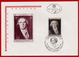 FDC  200.Todestag Von Ludwig Von Beethoven  Vom 16.12.1970 - ANK 1382   Kat. Preis 3,80 - FDC
