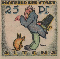 25 PFENNIG 1921 Stadt ALTONA Schleswig-Holstein UNC DEUTSCHLAND Notgeld #PA050 - [11] Emisiones Locales