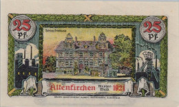 25 PFENNIG 1921 Stadt ALTENKIRCHEN AND WALDBRoL Rhine UNC DEUTSCHLAND #PA040 - [11] Emisiones Locales