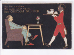 PUBLICITE : Le Chocolat Gaucher - Très Bon état - Advertising