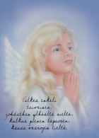 ANGELO Buon Anno Natale Vintage Cartolina CPSM #PAH002.IT - Angels