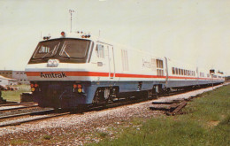 TRENO TRASPORTO FERROVIARIO Vintage Cartolina CPSMF #PAA544.IT - Treinen