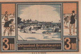 3 MARK 1914-1924 Stadt BRUNSHAUPTEN Mecklenburg-Schwerin UNC DEUTSCHLAND #PC844 - [11] Lokale Uitgaven