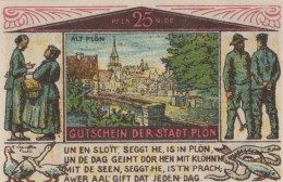 25 PFENNIG 1921 Stadt PLÖN Schleswig-Holstein UNC DEUTSCHLAND Notgeld #PB585 - [11] Emissions Locales