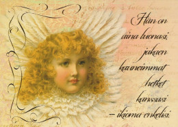 ENGEL WEIHNACHTSFERIEN Feiern & Feste Vintage Ansichtskarte Postkarte CPSM #PAJ071.DE - Angels