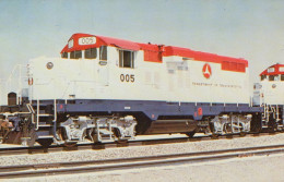 ZUG Schienenverkehr Eisenbahnen Vintage Ansichtskarte Postkarte CPSMF #PAA543.DE - Trains