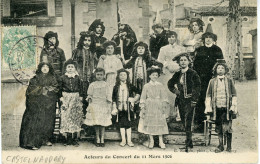 11 - CASTELNAUDARY. Acteurs Du Concert Du 11 Mars 1906 - Castelnaudary