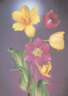 FLORES Vintage Tarjeta Postal CPSM #PAR128.ES - Flowers
