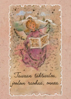 ENGEL Weihnachten Vintage Ansichtskarte Postkarte CPSM #PBP413.DE - Anges