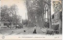 77 - FONTAINEBLEAU - Avenue De La Gare - Fontainebleau