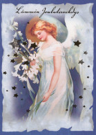 ANGE NOËL Vintage Carte Postale CPSM #PAH691.FR - Angels