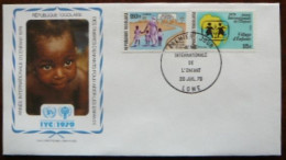 International Year Of The Child    Togo    FDC    Mi 1362-63      Yv   956-57    1979 - ONU
