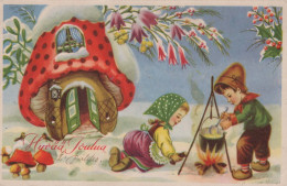 NIÑOS NIÑOS Escena S Paisajes Vintage Tarjeta Postal CPSMPF #PKG598.ES - Scènes & Paysages