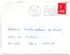 DOUBS - Dépt N° 25 = MAICHE 1975 = FLAMME Codée à DROITE = SECAP ' PTT Vous OFFRENT SITUATIONS' - Maschinenstempel (Werbestempel)