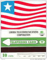 LIBERIA - Liberian Flag, First Issue 10 Units, Mint - Liberia