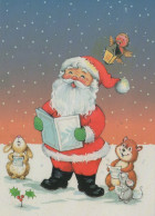 SANTA CLAUS CHRISTMAS Holidays Vintage Postcard CPSM #PAJ588.GB - Kerstman