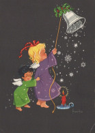 ANGEL CHRISTMAS Holidays Vintage Postcard CPSM #PAH378.GB - Angels