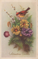 FLEURS Vintage Carte Postale CPSMPF #PKG096.FR - Blumen